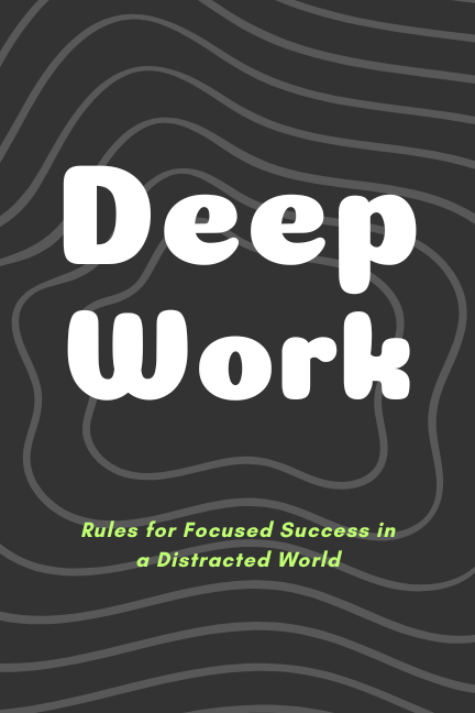 Deep Work cover